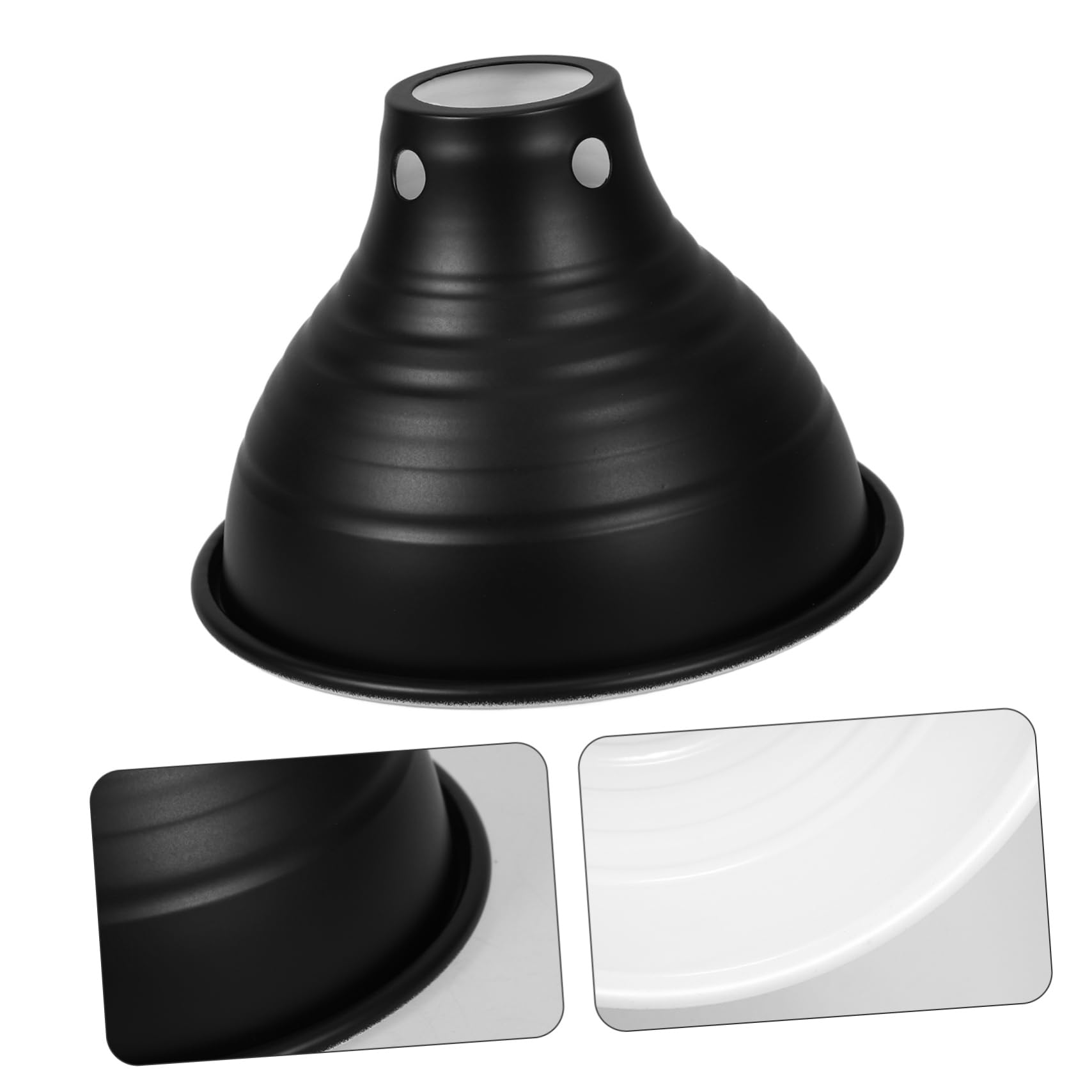 PRETYZOOM 5piezas Lámpara Reflectora para Reptiles Pantalla Aislante y Eficiencia Energética Soporte Terrarios y Calefacción De Reptiles