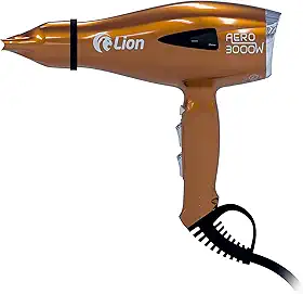Secador de Cabelo Profissional Lion Aero - 220V - Cobre - 3000W