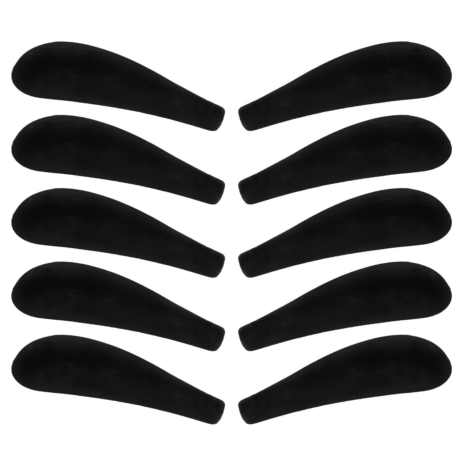 DOITOOL 30 Piezas Piezas Percha Resto De Hombro Accesorios, Suspensión De Hombrera Formas De Hombro para De Ropa Formas De Perchas De Ropa Negras De Traje raje