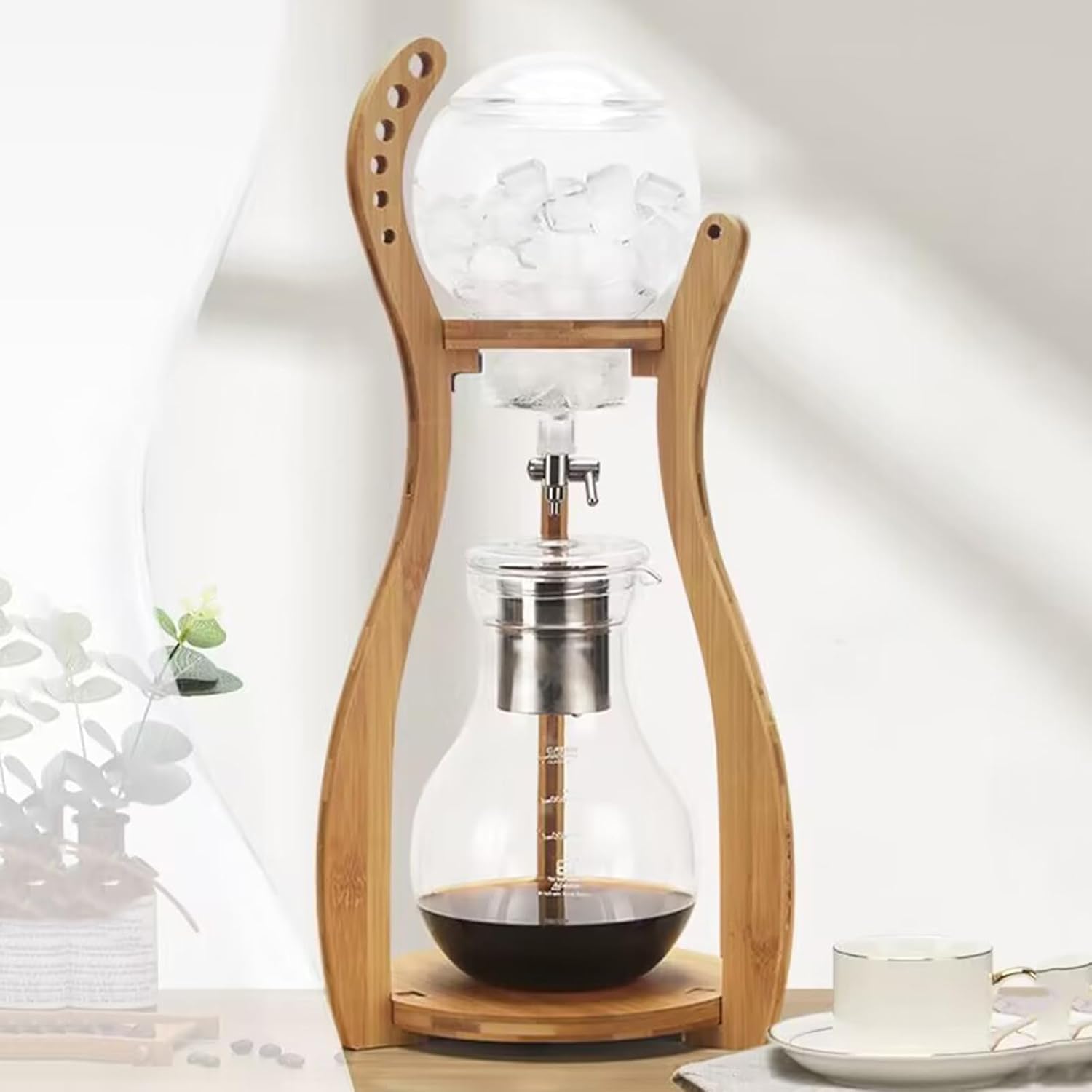 Cafetière à infusion à froid sans amertume | Système anti-acidité à débit réglable