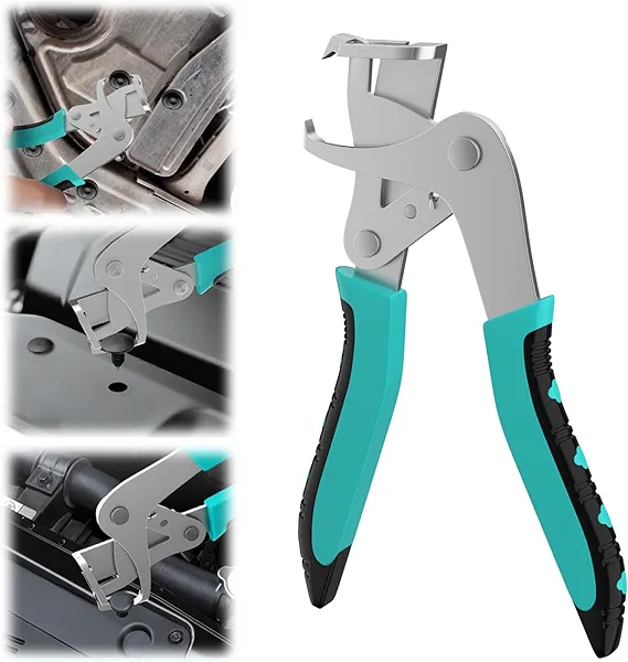 Car Clip Pliers - Car Clip Remover Tool - 2025 New Efficient Multi-Functional Automotive Snap Pliers - Easy to Remove Fasteners - Clips, Buckles and Rivets - Open The Panels Effortlessly (1pc)