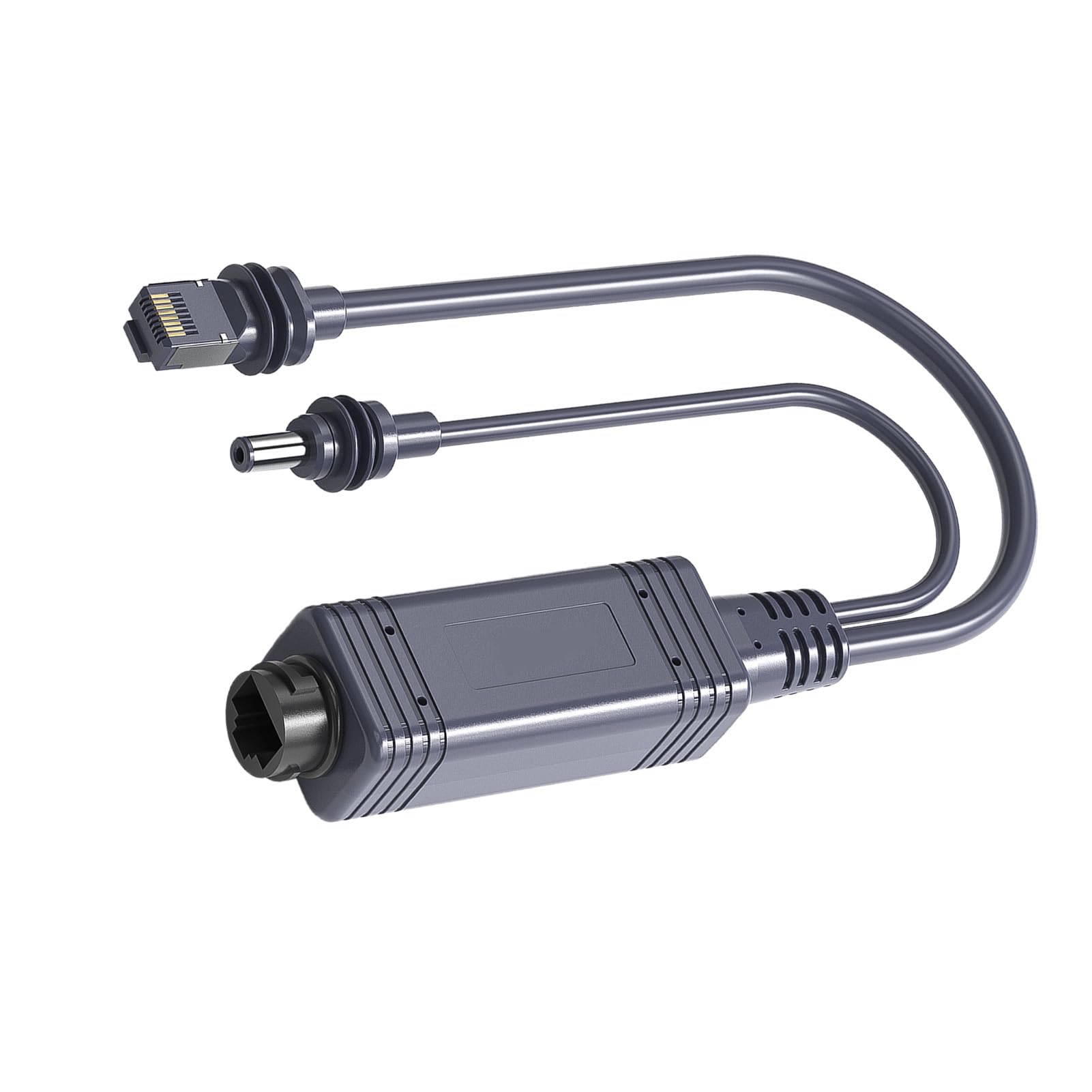 Gigabit PoE Splitter 48V 100W, Rozdzielacz Zasilania do Kamery | Rozdzielacz Ethernet PoE z IEEE 802.3af dla kamery IP, bezprzewodowego punktu dostępowego i telefonu VoIP