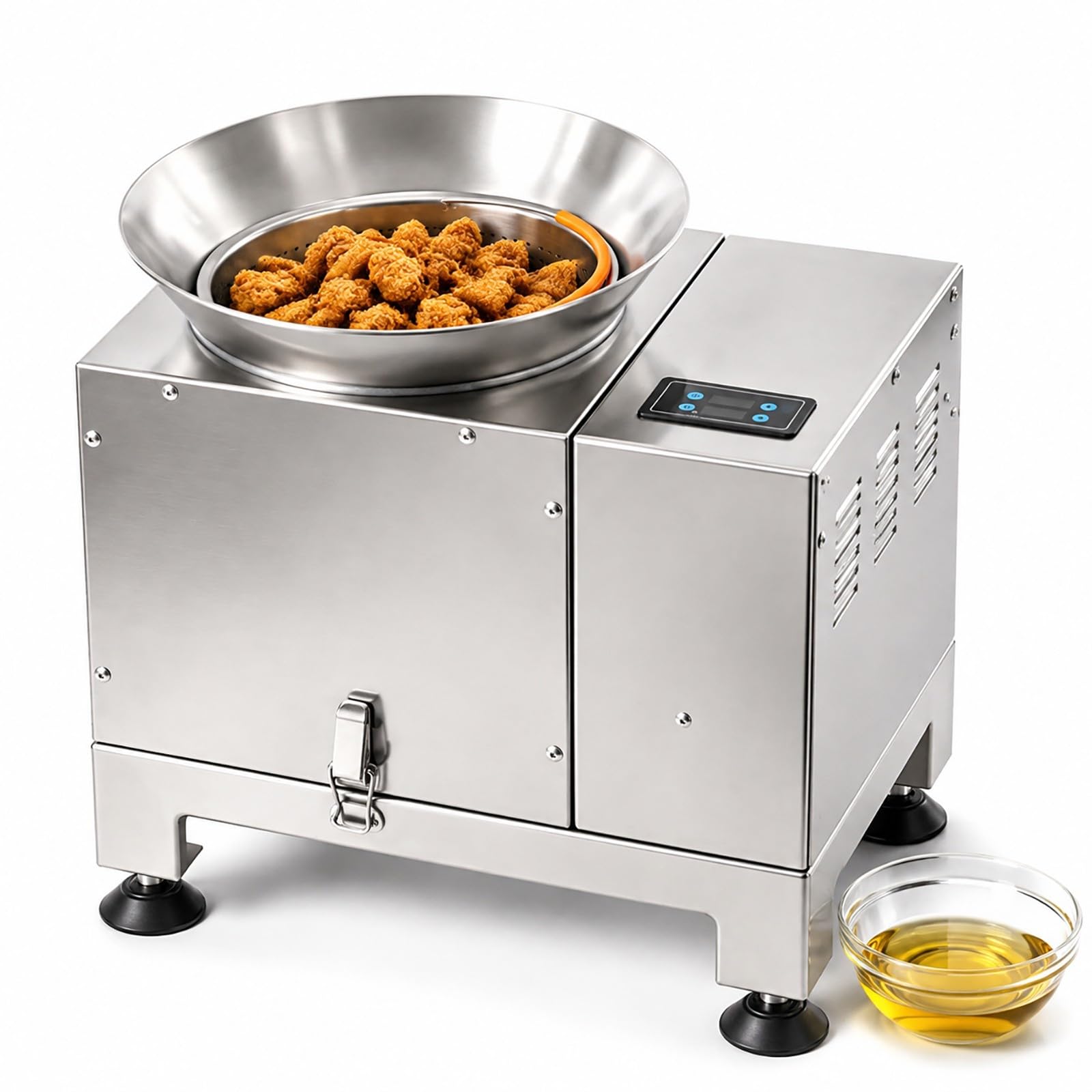 Essoreuse à huile centrifuge commerciale pour aliments frits