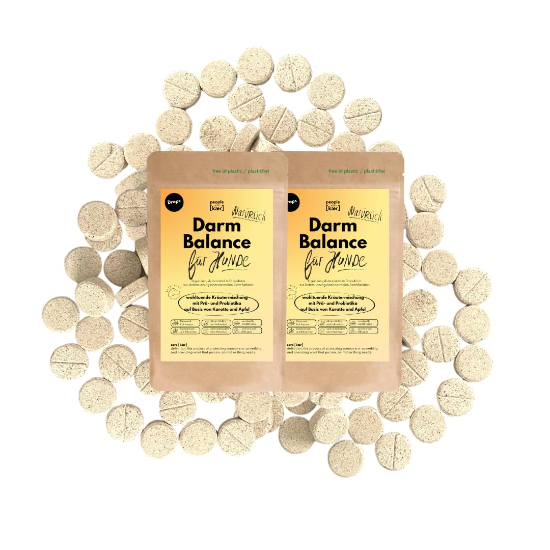 People who Kaer Darm Balance Drops für Hunde – mit Pro- & Präbiotika zur Unterstützung bei Sodbrennen, Gras- & Kotfressen, Analdrüsenproblemen, Durchfall & Darmsanierung – 120 Drops Made in Germany