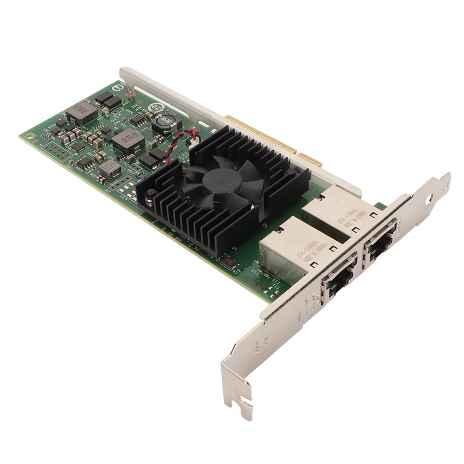 Scheda di Rete 10GBE, Dual RJ45 Porta 10 Gigabit Ethernet Adapter con Supporto FCOE ISCSI LAN per Server SLES PowerEdge Modelli Compatibili