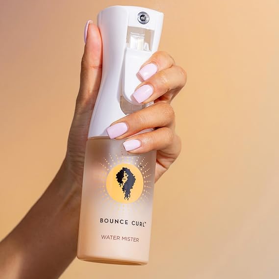 Bounce Curl Fine Mist Water Spray Bottle for Coily, Curly and Wavy Hair