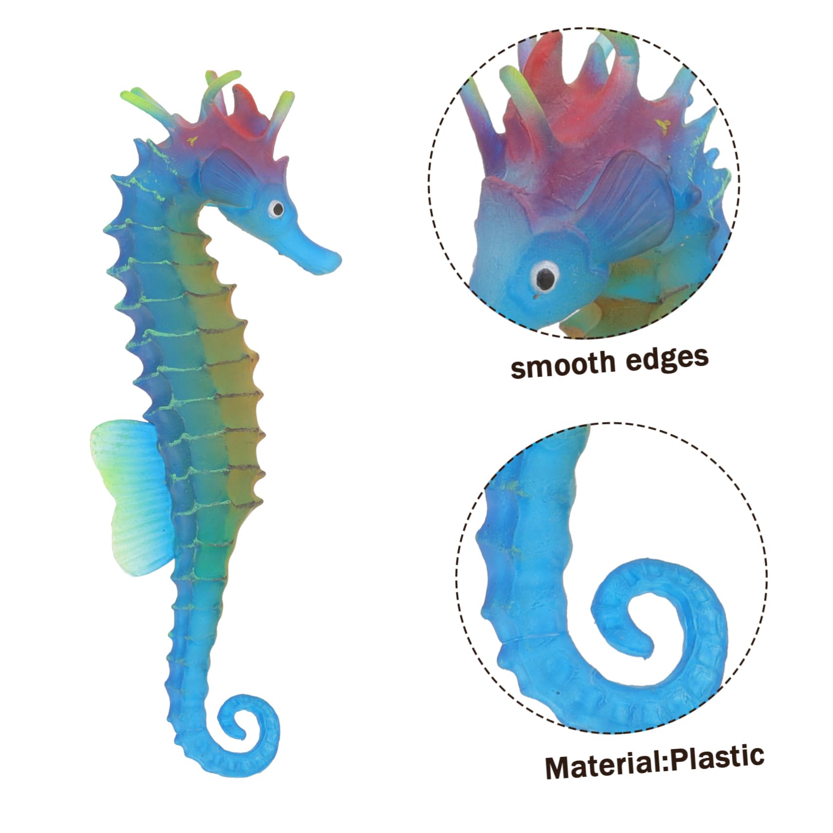 BESPORTBLE Ensemble de 4 Décorations Daquarium Artificielles pour Aquarium Simulation Créative de