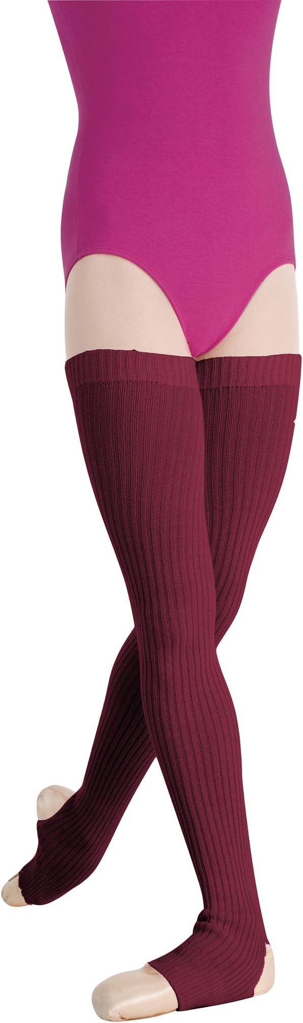 Body Wrappers 36" Stirrup Thigh High Leg Warmers - 94
