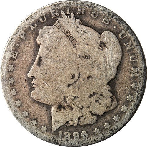 1878 to 1904 90% Silver Morgan Silver Dollar Cull $1 About Good