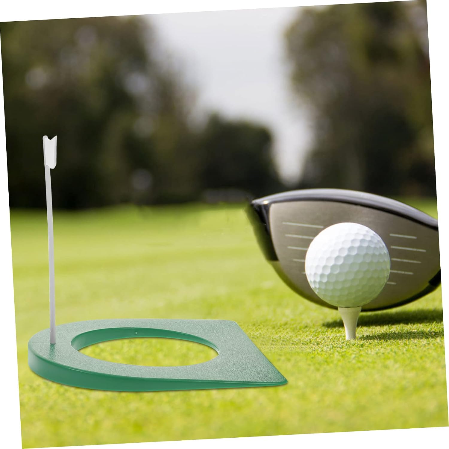 SUPVOX 6pcs Golf Putter Training Aid Portable Putting Cup for Indoor Golf Game