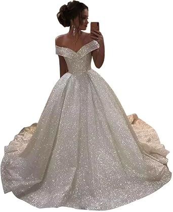 Fivsole Wedding Dresses for Birde Lace Applique Long Bridal Dress Mermaid Wedding Gown with Train