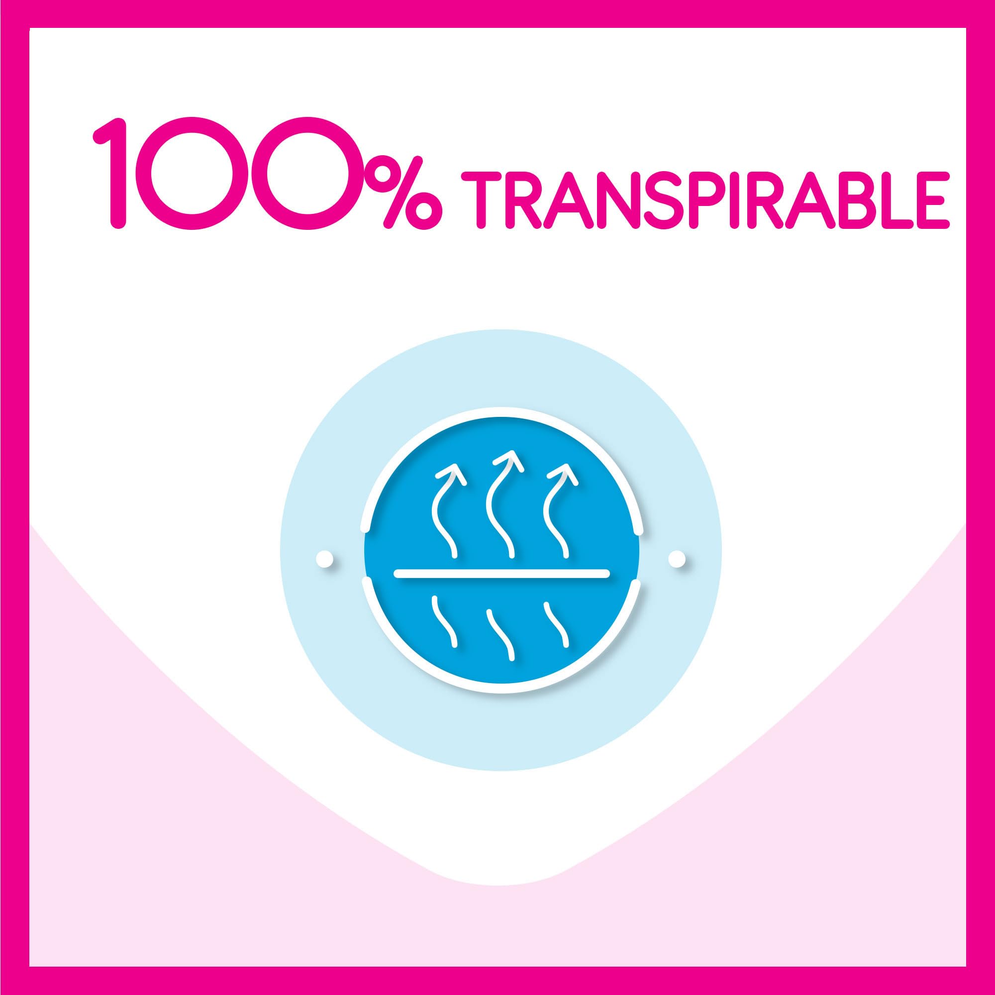 Carefree Cotton Feel Normal Fragancia Fresca Protegeslips (40 + 4 unidades), protegeslips absorbentes y transpirables sin fragancia, protege slips para todo tipo de braguitas — view 2