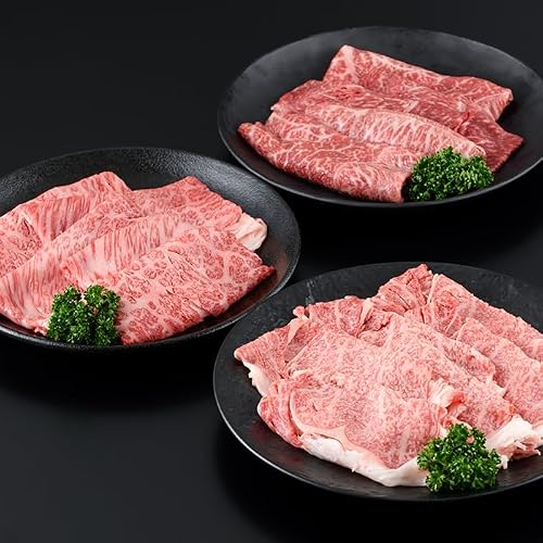 JA 5等級:鹿児島黒牛すきやきセット(計900g)[E-1601] 牛肉 すき焼き セット 冷凍