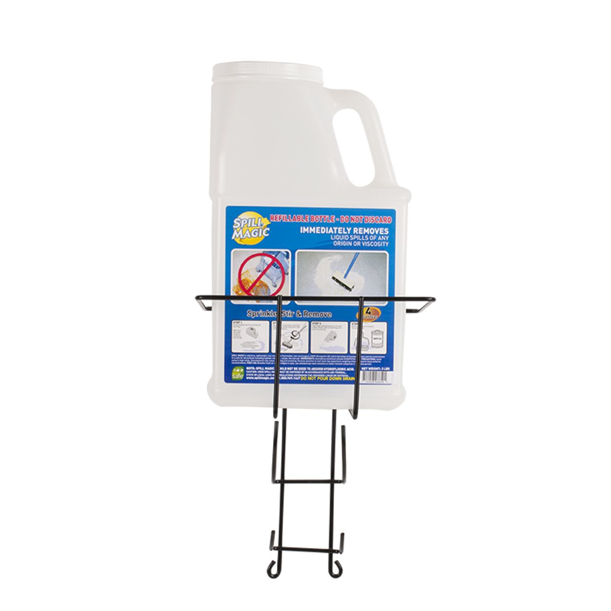 Absorbent Powder Spill Magic Spill Response Station (1 Unit) - Floor Dry