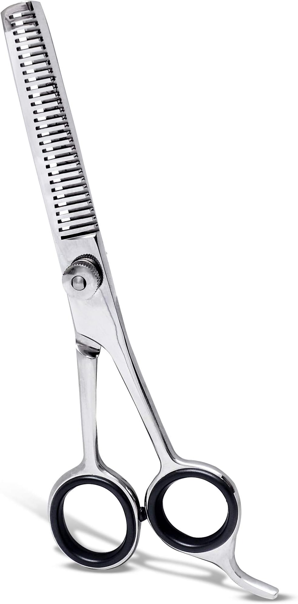 Focus WorldUk Hair Thinning Scissors 6.5 Inch Barber Hair Shears for Hairdressing Cutting Texturizing & Styling - Stainless Steel