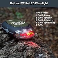 Vista 5 de Celestron Elements FireCel Plus - Linterna 3 en 1 + calentador de manos + banco de energía USB de 5200 mAh - Batería recargable de iones de litio