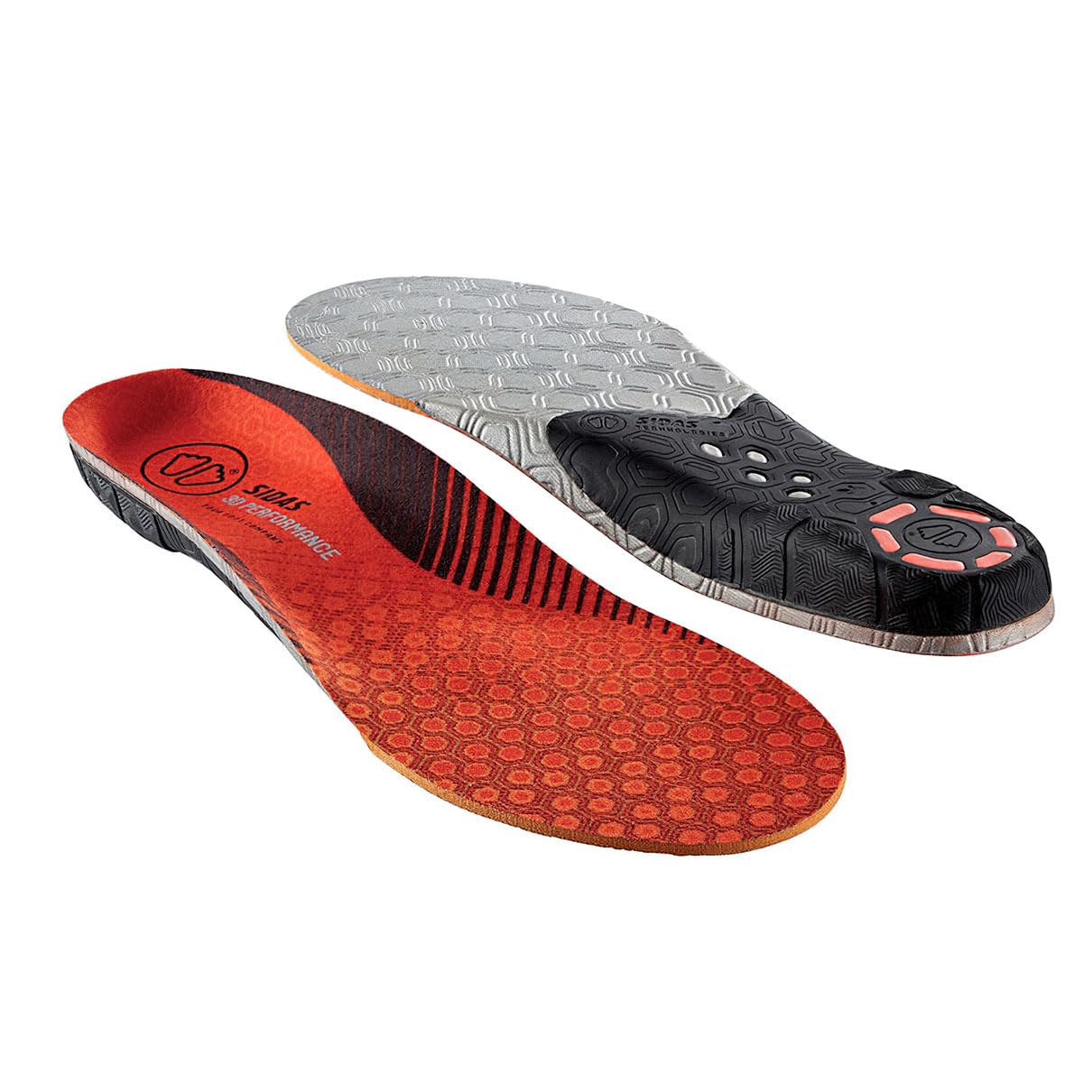Plantillas aislantes para invierno, rendimiento 3D de invierno, estabilidad del pie para actividades de invierno, comodidad duradera y absorción de impactos (XL (44-45))