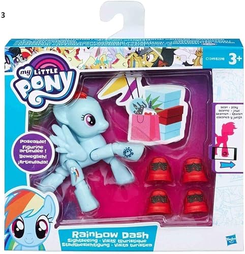 Miniatura 9 de My Little Pony 13951 "Explore Equestria Poseable Pony Playset - Random Model