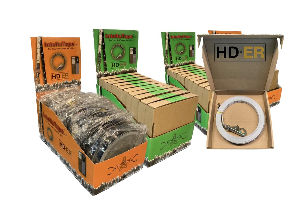 IntellaTape® HD-ER Heavy Duty - Easy Read “Holy Grail” Oil Gauge line Tape Refill. (25ft)