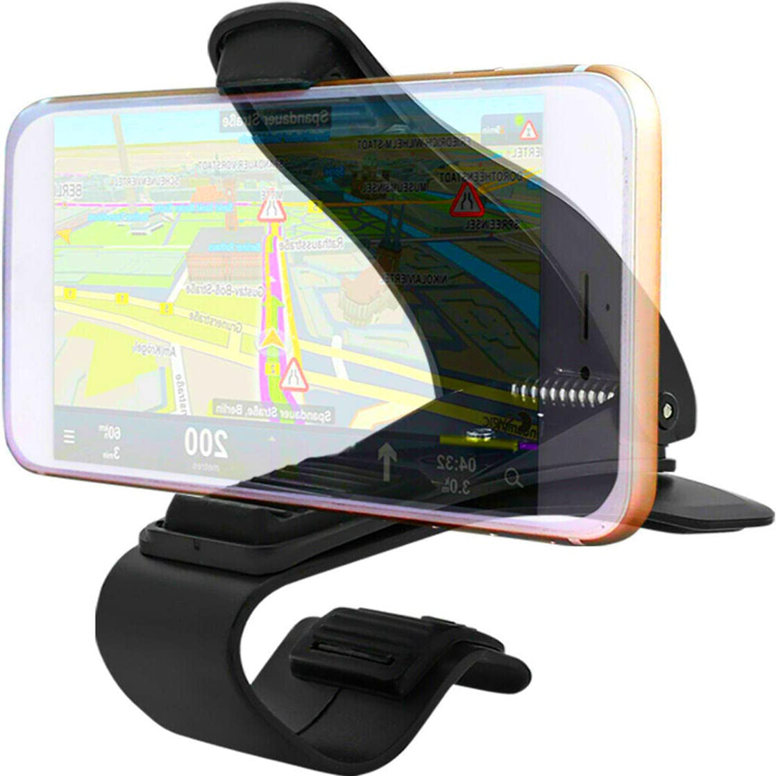 Universal 360 Rotation Cradle Car Dashboard Mount Phone Holder Stand for All Smartphones