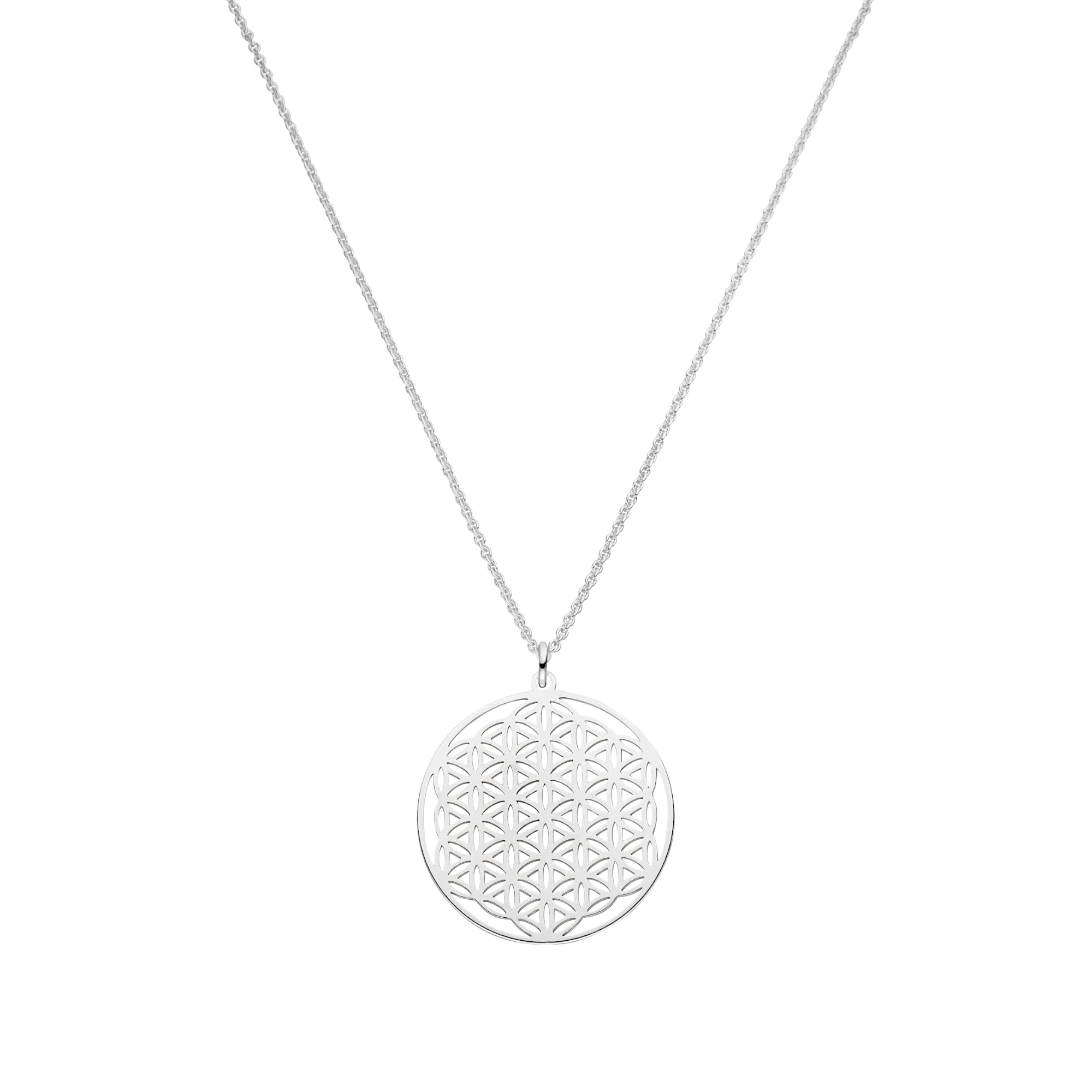 Lebensblume Halskette 925 Silber Modell 0.7 BLUME DES LEBENS
