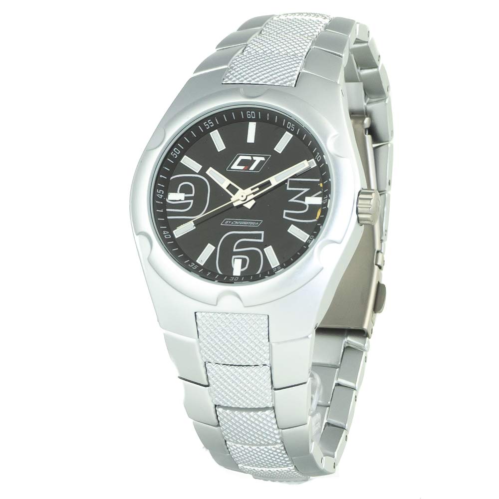 Chronotech Orologio Analogico Quarzo Uomo con Cinturino in acciaio Inox