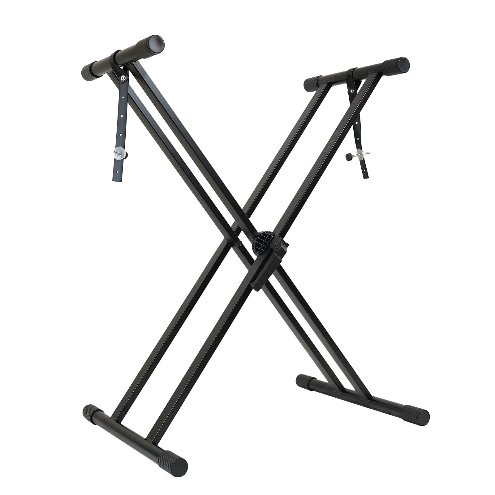 Kadence Keyboard stand Heavy-Duty NK64 , Double-X, PRE-ASSEMBLED, Infinitely Adjustable Piano Keyboard Stand with Locking Straps, Black (NK64-3kg, Pre-Assembled)-picture-17