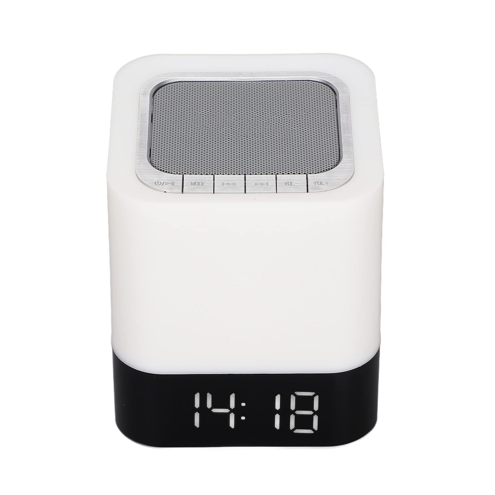 Altoparlante Sveglia Bluetooth con Luce LED Touch Control per la Lettura del Tempo Libero e la Camera dei Bambini, Design Portatile