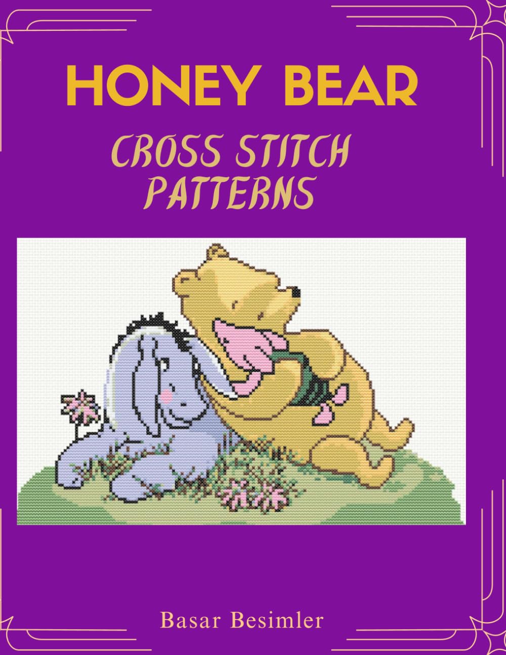 HONEY BEAR CROSS STITCH PATTERNS: Featuring 8 Sweet Woodland Bear Designs