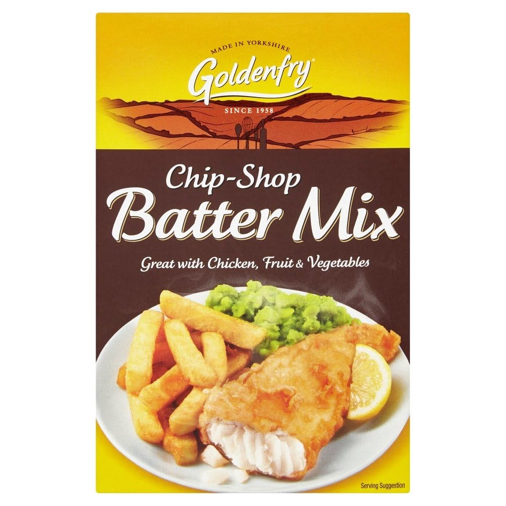 Goldenfry Chip Shop Batter Mix (3 - 170 Gram Packages)