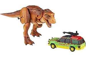 Transformers Generations - Transformers Collaborative: Jurassic Park Mash-Up, Tyrannocon Rex & Autobot JP93