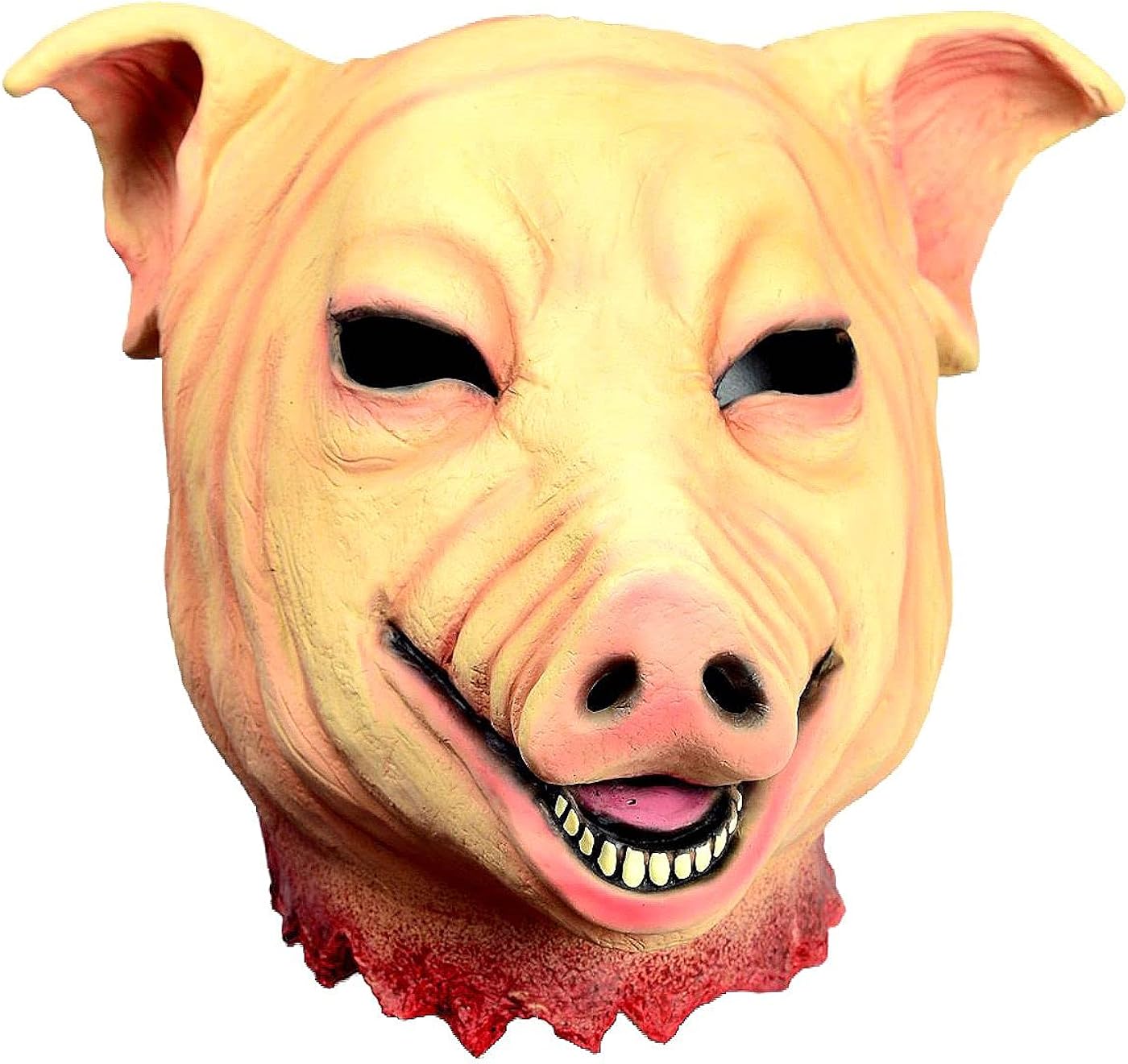 Buy Pig Mask Scary Animal Latex Mask Halloween Costume Cosplay Props