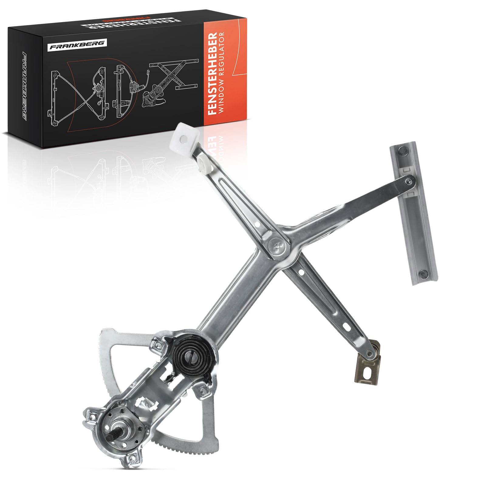 Frankberg Elevalunas Mecanismo elevalunas Manual Delantero izquierdo Compatible con 124 W124 Berlina 124 T-Model S124 Touring Clase E W124 Replace# 1247201746