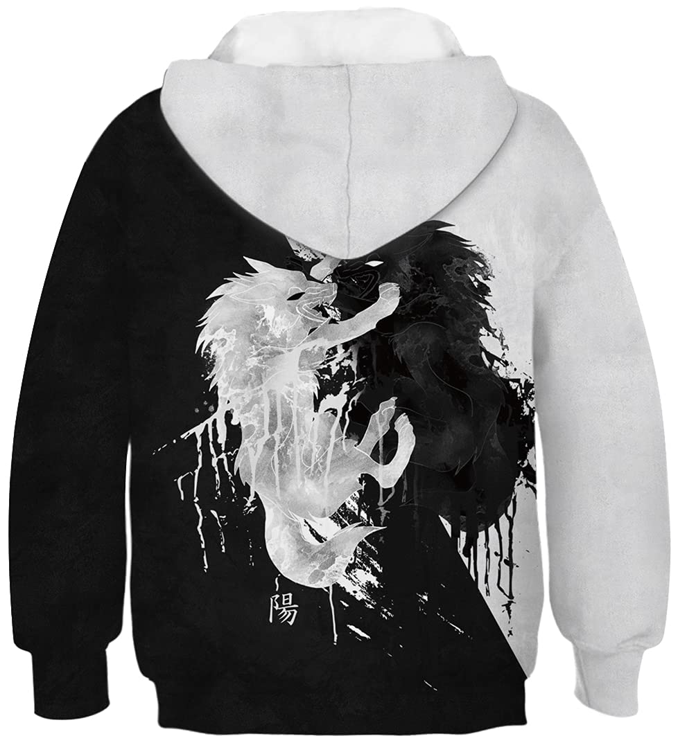 Ocean Plus Bambini e Ragazzi Felpe con Cappuccio Bambino Multi Teens Colorate Felpa Maniche Lunghe Bambina Pullover