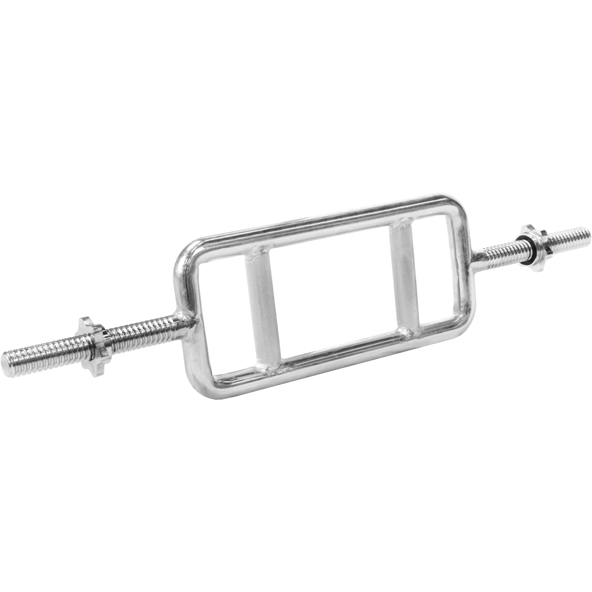 GORILLA SPORTS® Trizepstrainer 30 mm mit Parallelgriffen, bis 200 kg | Mit gerändelten Parallelgriffen und 2 Stern- oder Federverschlüssen für Trizeps- und Bizepstraining, Maße 86 x 18 cm