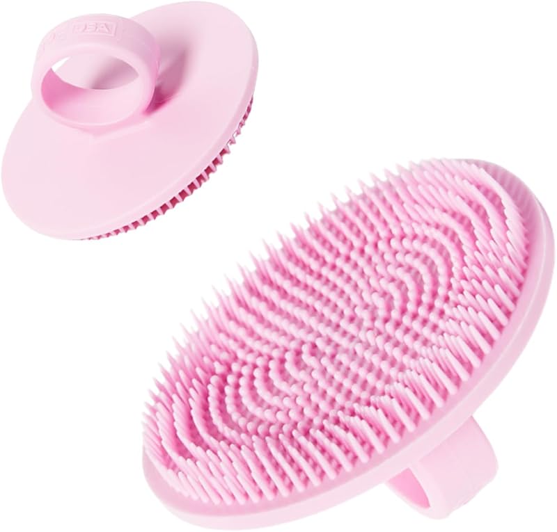 Escova manual para limpeza facial Boie USA rosa