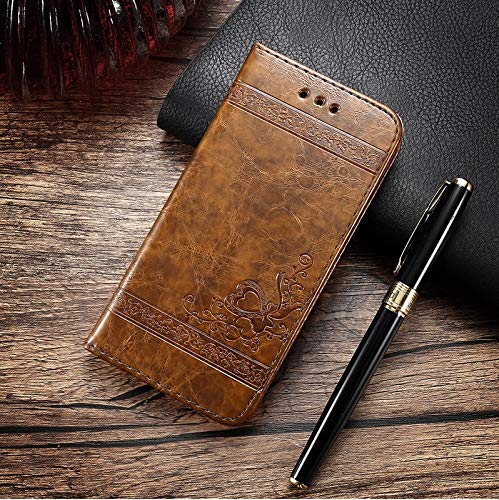 ClickCase CrocoFairy Series Faux Leather Embossing Wallet Flip Case Kick Stand Magnetic Closure Flip Cover for Samsung Galaxy A32 (Brown) (B08Z7L6PYG) Amazon Price History, Amazon Price Tracker