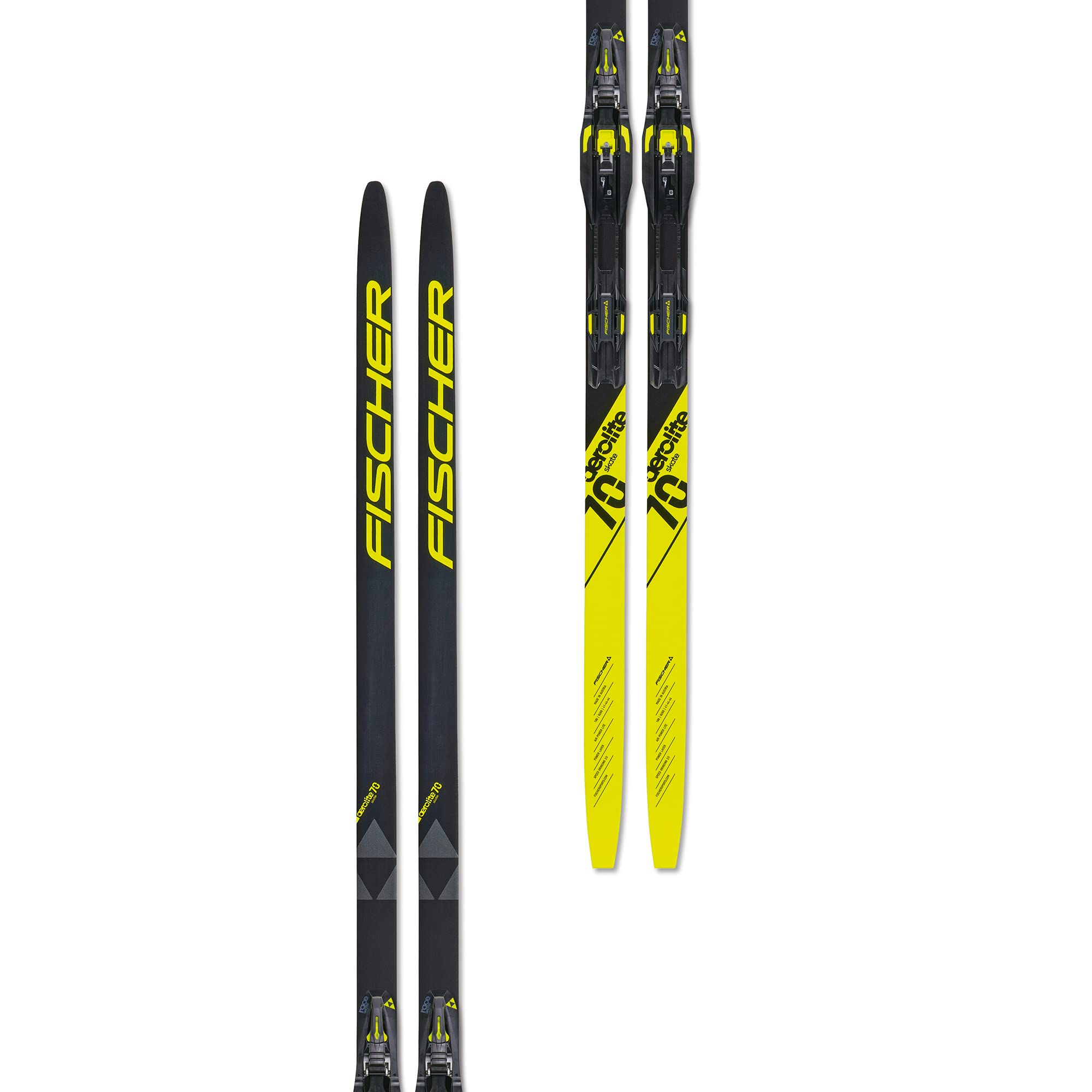 FISCHER Aerolite Skate 70 Medium Set/BDG
