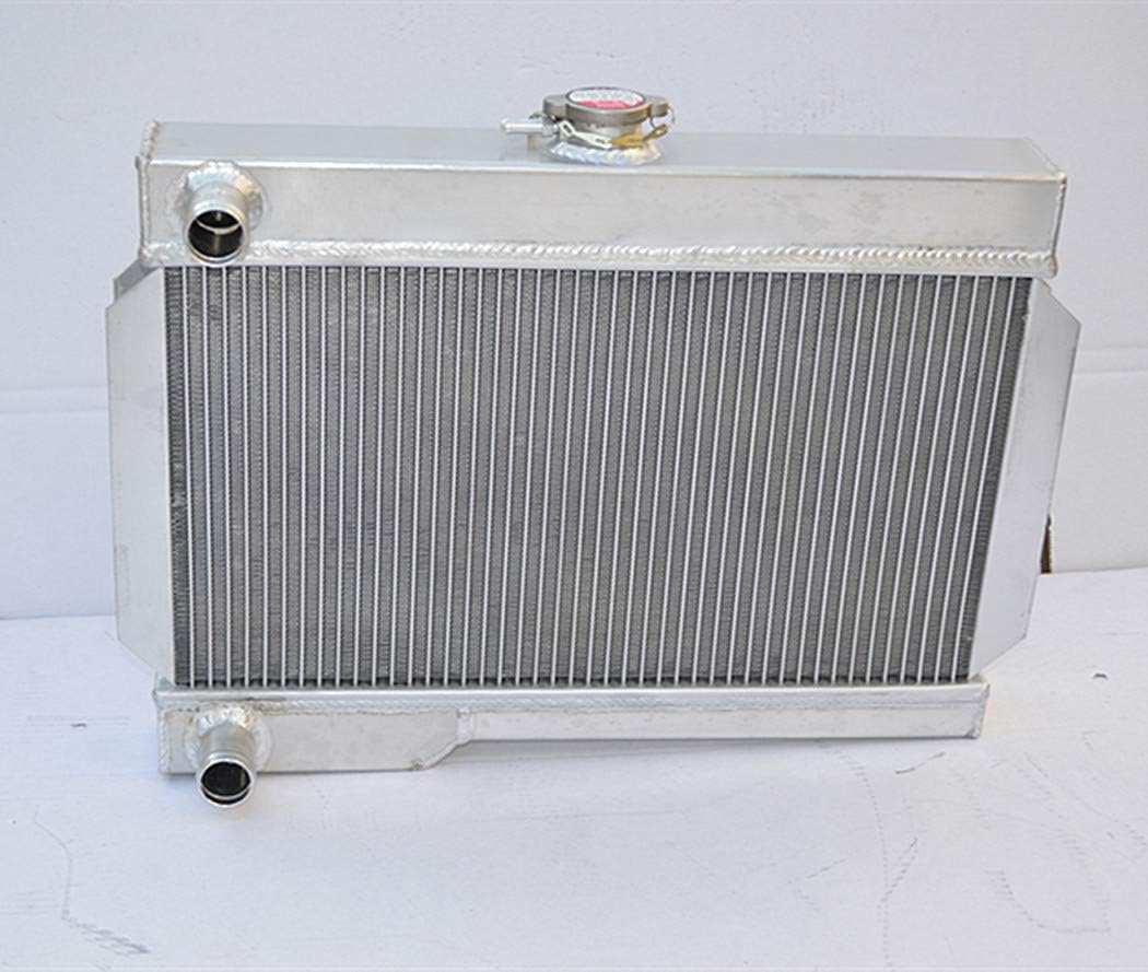 3 Core Aluminum Radiator for Rover MG MGB GT MT NIB Manual MT, Silver