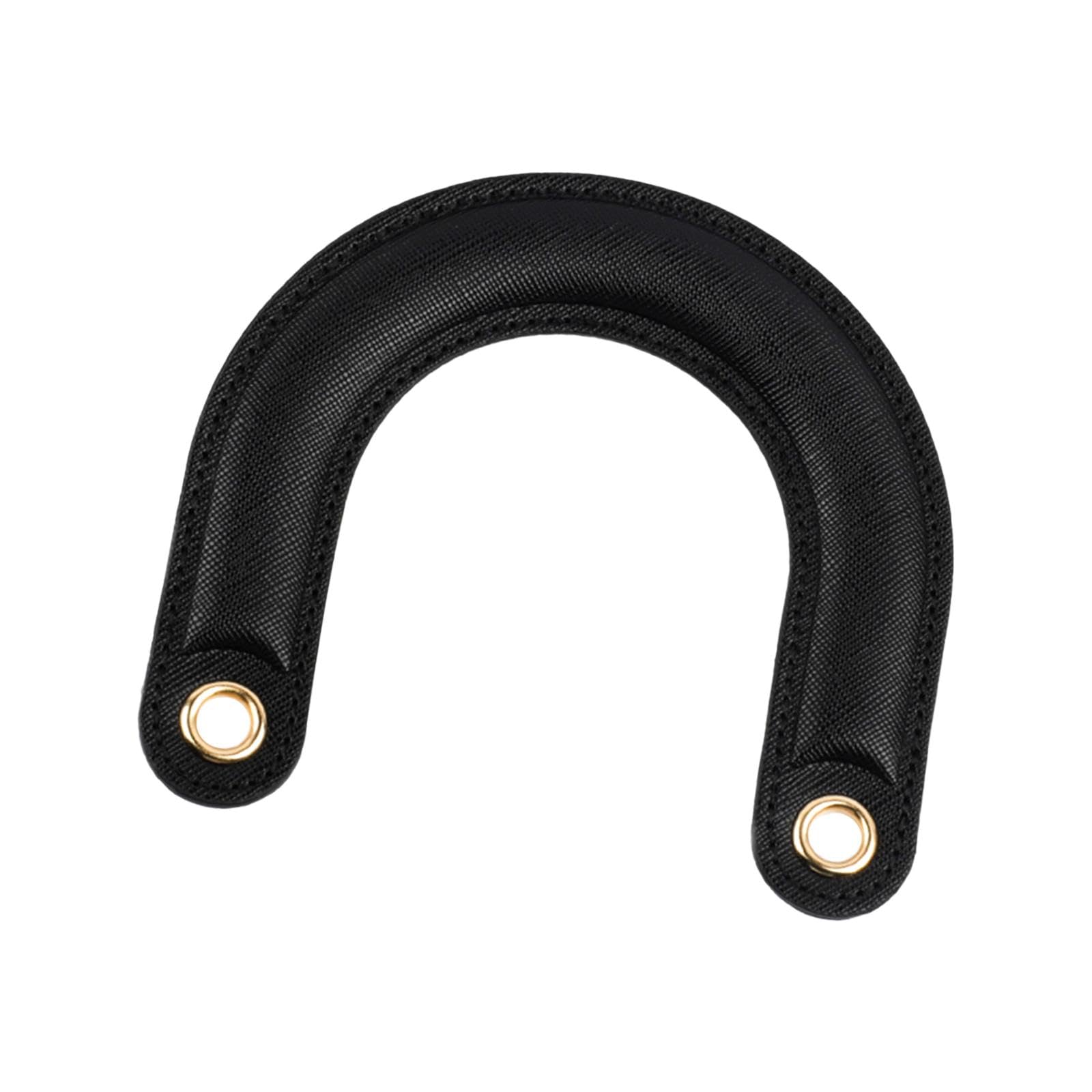 Bag Handles Replacement Part Purse DIY with Metal PU Leather Handbag Handles Black|Clothing, Shoes & Accessories | Womens Handbags & Bags | Handbag Accessories|1 Hand Handle-image-31