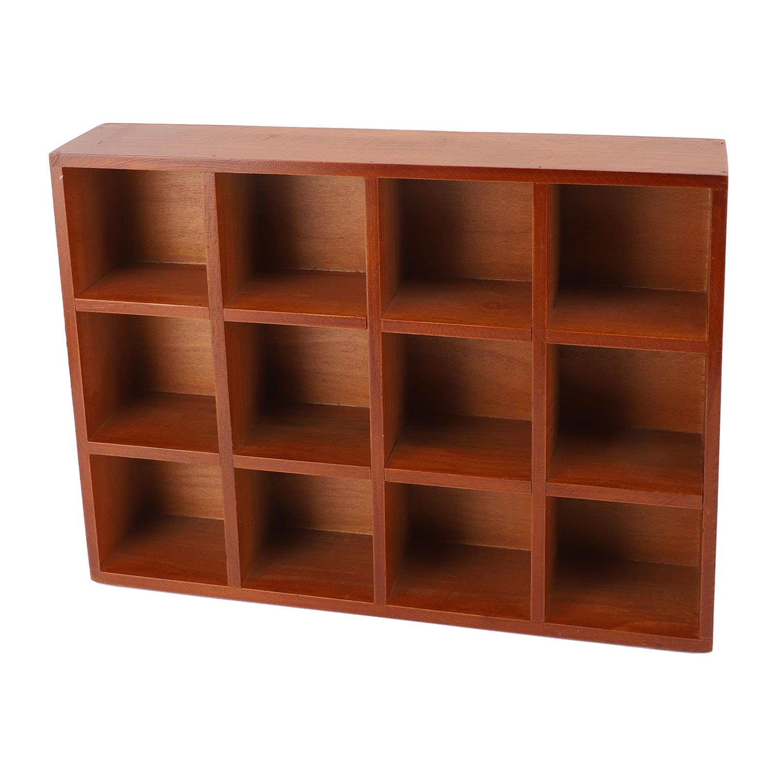 Elegante Organizer da Tavolo in Legno con Scomparti Multipli, Robusto per Forniture per Ufficio