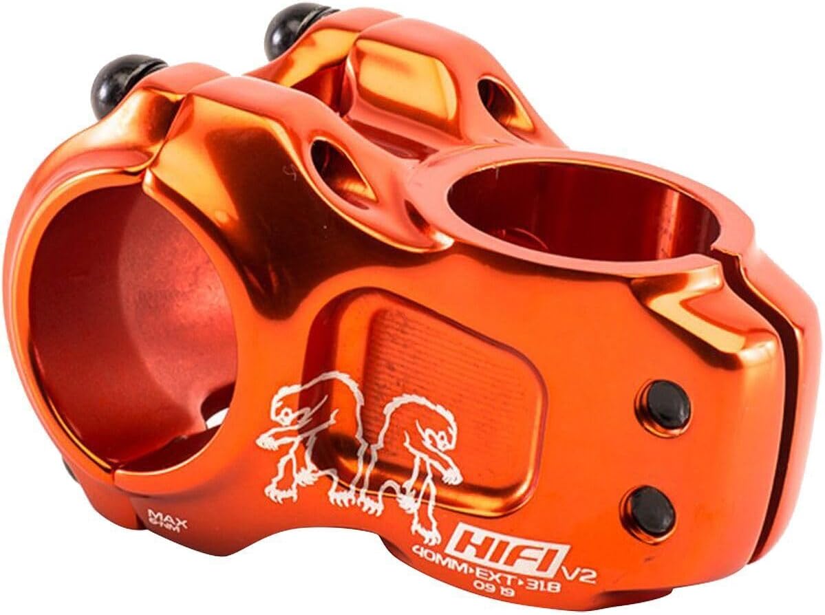 CHROMAG HiFi V2 Stem MTB/MTB Direct Mount Dia. 31.8 mm Adult Unisex, Nano Orange, 40 mm