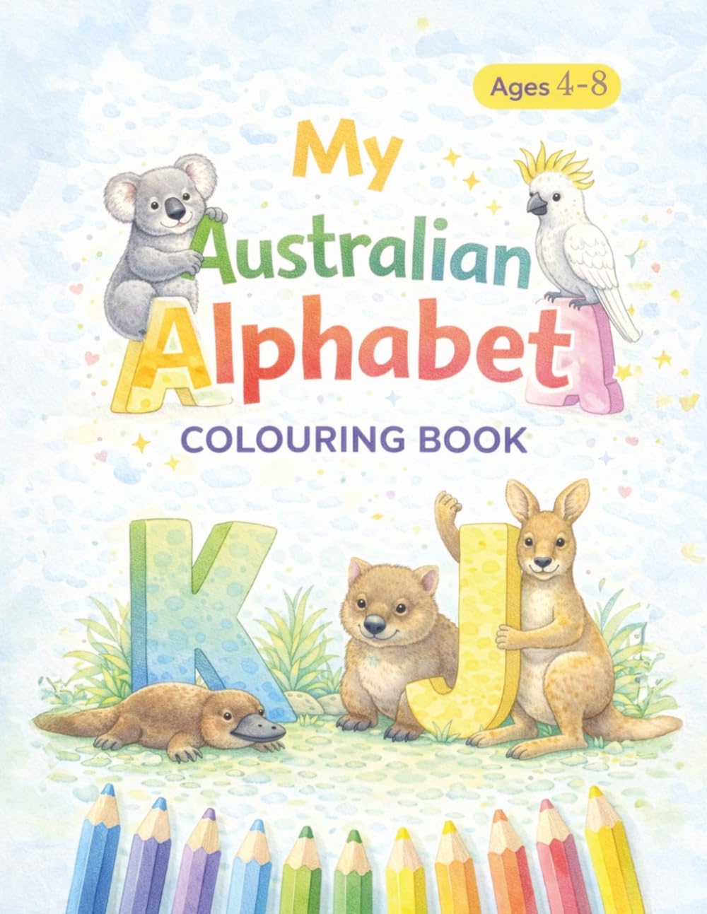 My Australian Alphabet Colouring Book