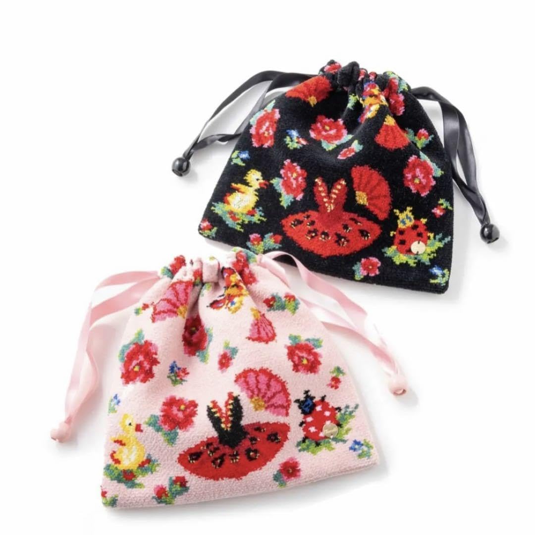 Amazon.co.jp: 完売！販売チャコット×フェイラーコラボ商 巾着