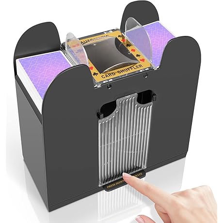 Automatic Card Shuffler for 2/1/4/6 Decks
