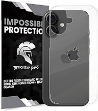 ArmourPro Screen Protector for iPhone 16 (6.1 Inch) Edge-to-Edge Back Guard with Installation Kit | Crystal Clear, Case Friendly Screen Coverage, Ultra Thin Unbreakable Membrane