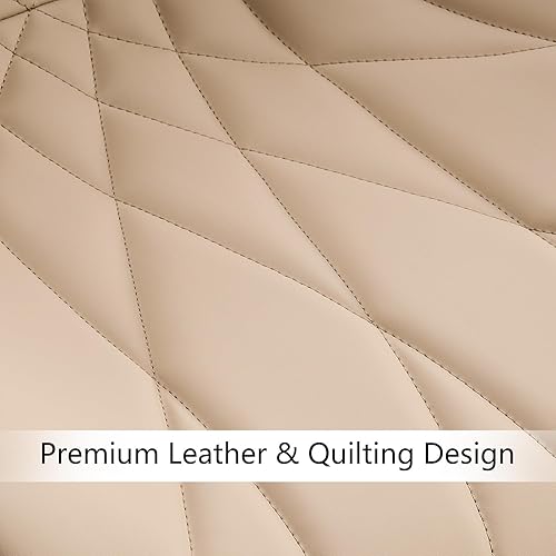 Miniatura 5 de Rowill Juego de 2 sillas de comedor modernas con respaldo suave, patas de metal resistentes y almohadillas antideslizantes, adecuadas para la cocina