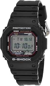 Amazon.com: Casio G-Shock GW-M5610U-1 Men's Solar Black Resin