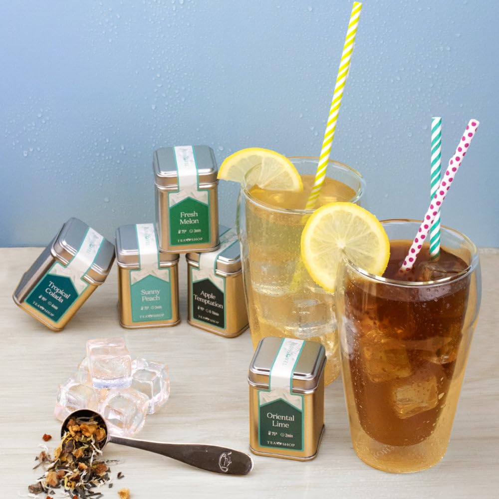 Set Iced Teas Surtido de Tés Fríos Pack Variado de 5 Sabores Refrescantes