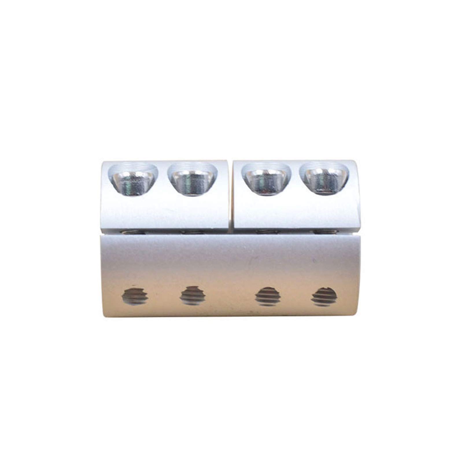 WAAZVXS Coupler D25 L40 Hole Minimum 2mm Maximum 8mm Rigid Coupling Shaft for CNC Stepper Motor Carving Machine (Inner Diameter : 6mm to 12mm)